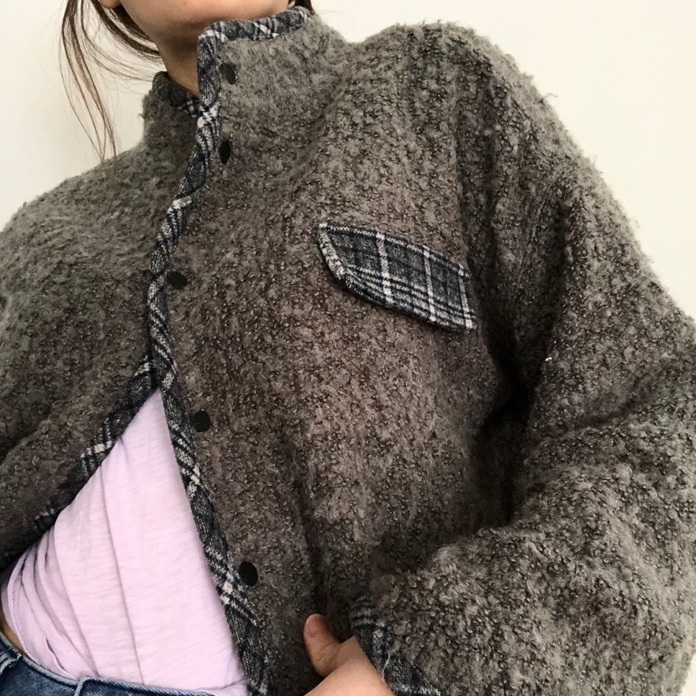 WOOL MO:VINT NEW YORK Button Up Jacket